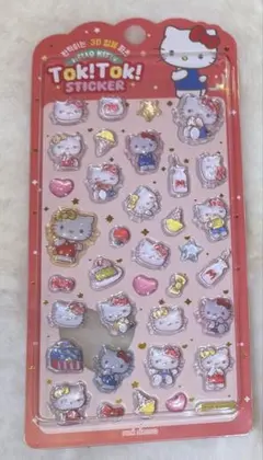 韓国サンリオ 正規品 ボンボンドロップ 3Dシール