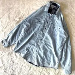 【アメリカUSA製】エルエルビーン　llbean  XL デニムシャツ　長袖　秋