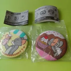 【匿名発送】トムとジェリー　ふぁぶりっく缶チャーム　トム&ジェリーA　タフィーB