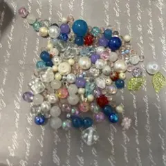 ✧1点物✧キラキラ✧チャーム✧ガラスビジュー✧台座ビジュー 