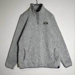 L.L.Beanエルエルビーン スナップボタン　刺繍ロゴ　フリースジャケット