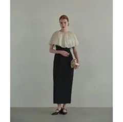 【ANDRESD】バルーンヘムラインドレス ANDRESD ドレス balloon hemline dress / バルーンヘムライン