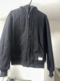 X-LARGE ブラックフード付きジャケット