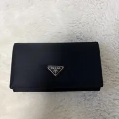 ブラックレザー 長財布