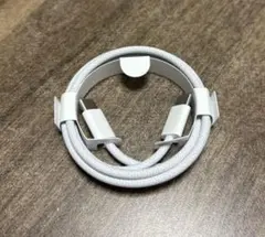 【Apple純正】編み込み式 usb c to cケーブル