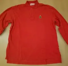 MIKI HOUSE MEN'S 長袖ポロシャツ レッド Lサイズのサムネイル