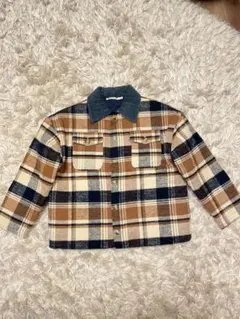 the new society 中綿 フランネル ブルゾン main story