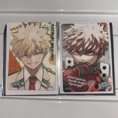 僕のヒーローアカデミア 原画展 マグネットステッカーコレクション 爆豪勝己