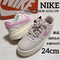 定価9900円⭐︎NIKE⭐︎スニーカー⭐︎コートビジョン⭐︎厚底⭐︎運動靴⭐︎24cm
