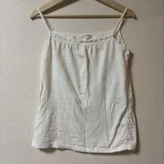 3can4on ホワイトキャミソール サイズ3 インナー　夏服　白色　Mサイズのサムネイル
