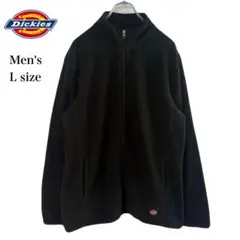 Dickies ディッキーズ フリースジャケット メンズ L ブラック