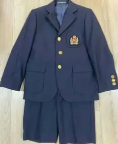 大幅値下　120cm ミキハウス ネイビー ブレザー　卒園式　入学式　フォーマル