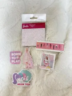 Barbie ステッカーセット 5枚入り