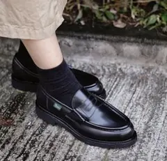 【ほぼ新品】パラブーツ ランス5.5 Paraboot（パラブーツ） REIMS（ランス） シボレザー ブラック - margin