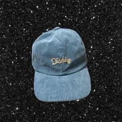 【Dickies】 キャップ ブルー コーデュロイ y2k