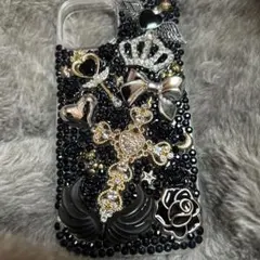 ♡iPhone13.14ケース♡スマホケース♡デコケース♡ゴテゴテ♡地雷♡