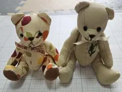 くまのぬいぐるみ2体セット