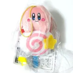 星のカービィ　ぬいぐるみ　むてきキャンディー　マスコット　にっこり　プライズ
