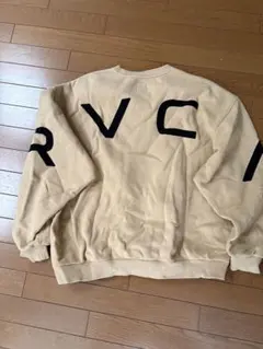 RVCA クルーネック スウェット ベージュ