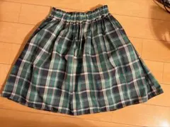 TOCCA チェック柄 スカート 150cmのサムネイル