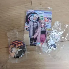 にじさんじ☆オリジナル缶バッジ&めじるしチャーム、シールセット