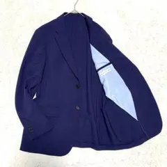 ユニクロ MARNI テーラードジャケット 洗える ストレッチ ネイビー L