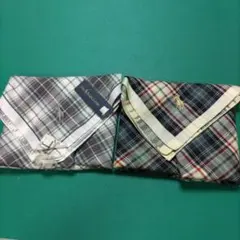 メンズ　ハンカチ2枚セット　ポロラルフローレン