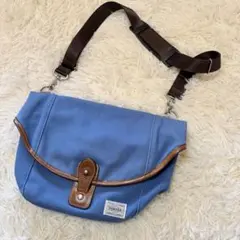 PORTER ポーター 定価24750円 ショルダーバッグ ブルー キャンバス