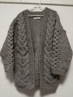 アリュメール Allumer ハンドニット カーディガンのサムネイル