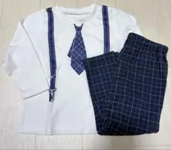 COMME CA ISM ベビー セレモニースーツ ネクタイ・サスペンダー