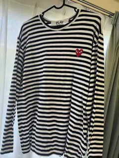 PLAY COMME des GARCONS ボーダー 長袖カットソーのサムネイル