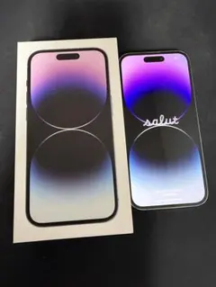 いまん様専用　Apple iPhone 14 Pro ディープパープル 本体