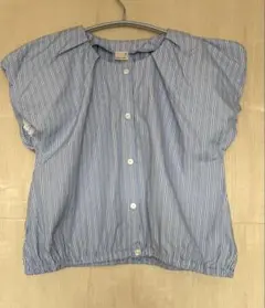 petit main ストライプ ノースリーブ M