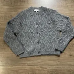 イネス・ド・ラ・フレサンジュ グレー カーディガン XS