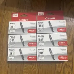 Canon PIXUS 381 インクタンク 4色セット 純正品 - メルカリ