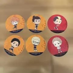 ハイキュー コラボカフェ コースター6枚セット