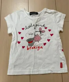 bebe petitspoisvert Tシャツ プチポワヴェール