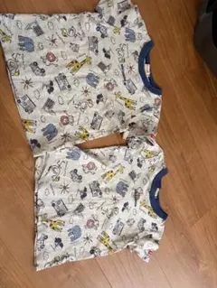 ミキハウス 動物柄 Tシャツ 100cm 110㎝2枚セットのサムネイル