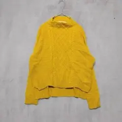 huitieme nid♡レディースニット 変形編み ハイネックのサムネイル