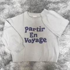 COLZA グレー ニット