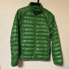 ユニクロ プレミアムダウン ウルトラライト 希少グリーン