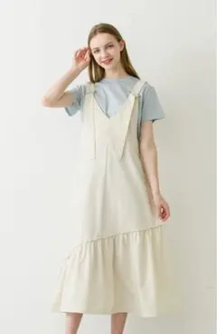 idem サスペンダー付ジャンパースカート