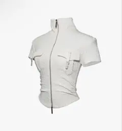 theredthread w zip garter tops ivoryのサムネイル