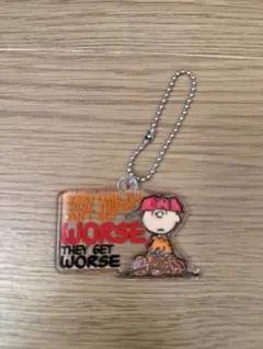 PEANUTS チャーリー・ブラウン アクリルキーホルダー