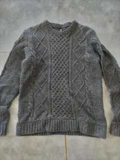 最終価格！niko and　ニコアンド　ニット　グレー　Mサイズ