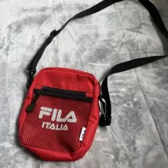 FILA フィラ ショルダーバッグ 赤 スポーツ