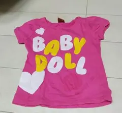 BABY DOLL Tシャツ 110サイズ ピンク