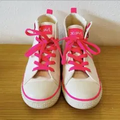 x-girl stages コンバース　ハイカットスニーカー　22cm