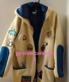 美品　ゴースローキャラバンボアパーカージャケット　5