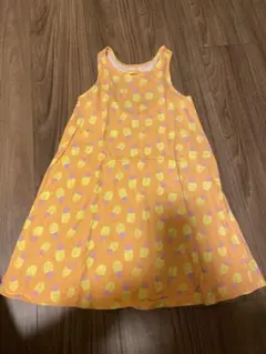 baby GAP パイナップル柄 ノースリーブワンピース 100cm